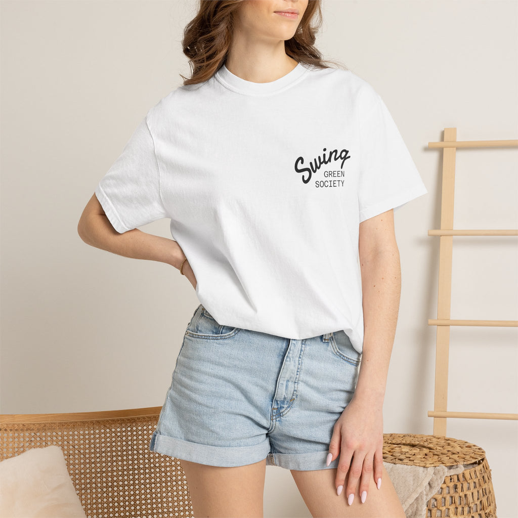 Tanlines and Tee Times T-Shirt — Vintage Golf Cart Graphic Tee