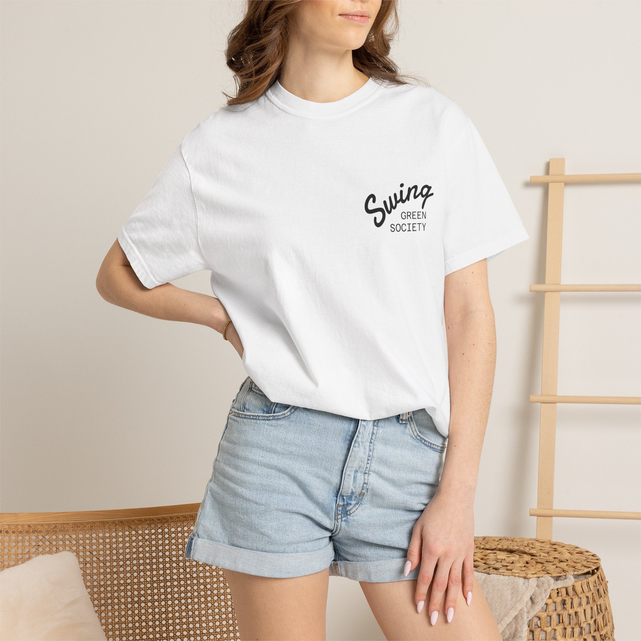 Tanlines and Tee Times T-Shirt — Vintage Golf Cart Graphic Tee
