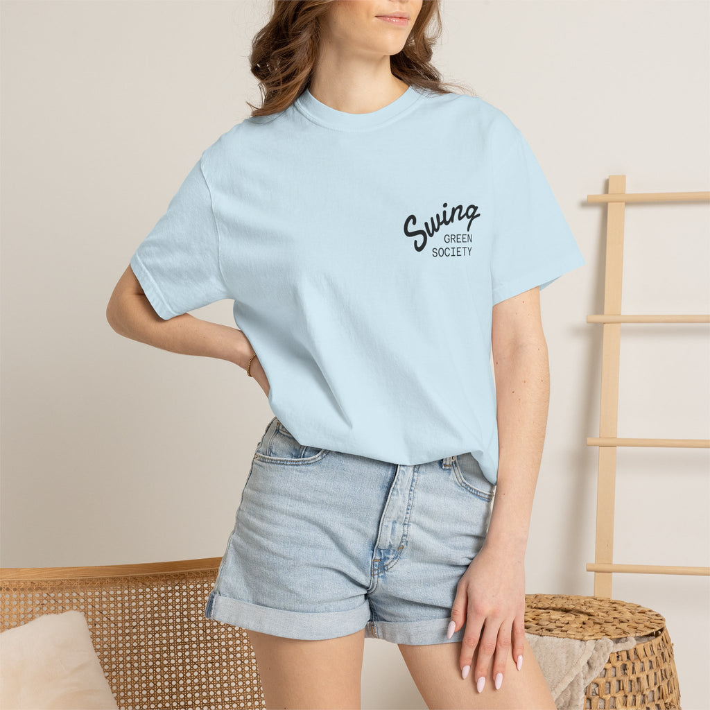 Tanlines and Tee Times T-Shirt — Vintage Golf Cart Graphic Tee