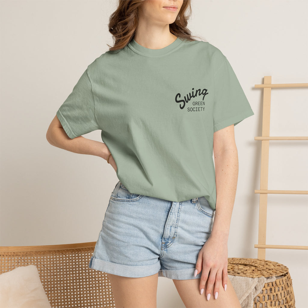 Tanlines and Tee Times T-Shirt — Vintage Golf Cart Graphic Tee