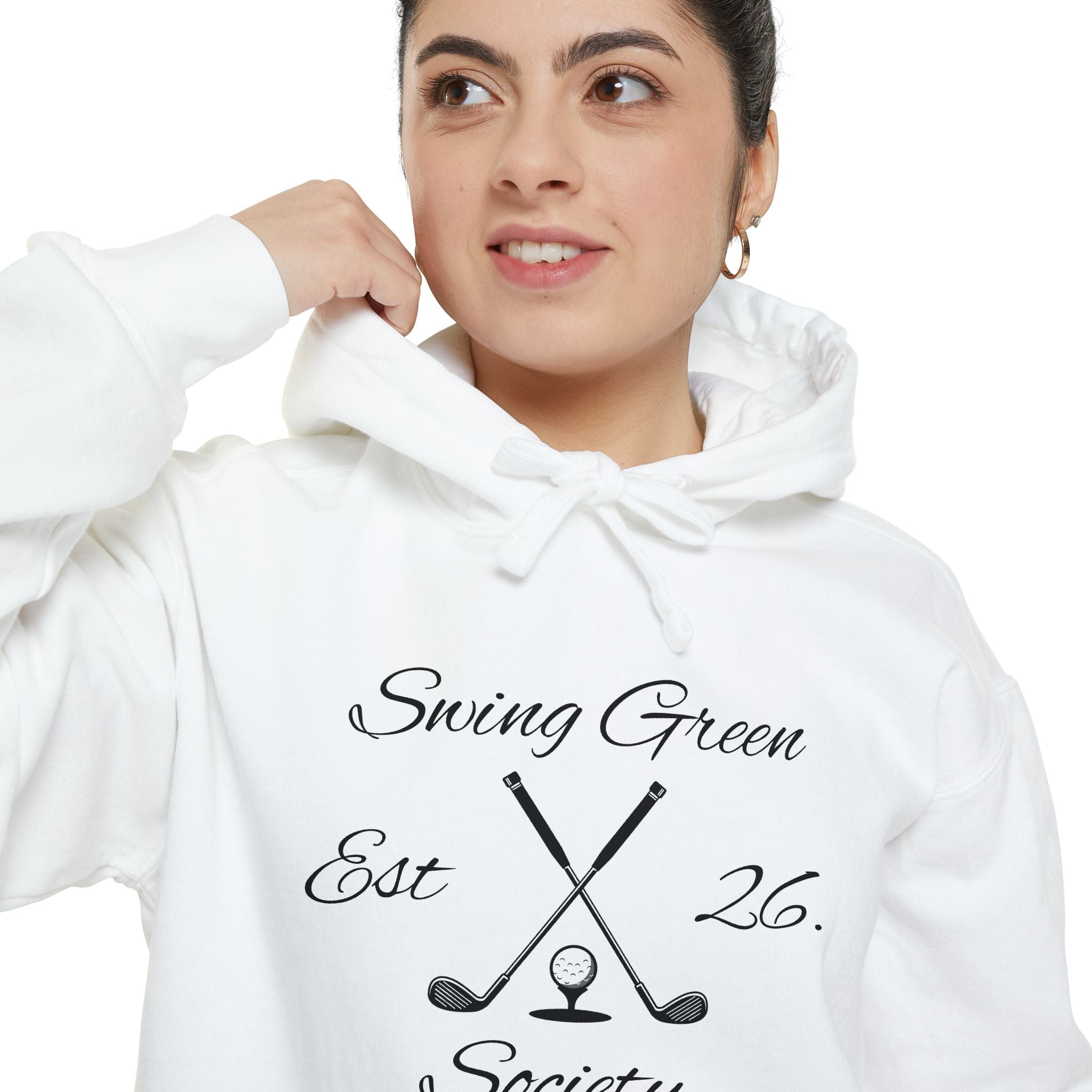Swing Green Society Hoodie — Vintage Golf Club Pullover