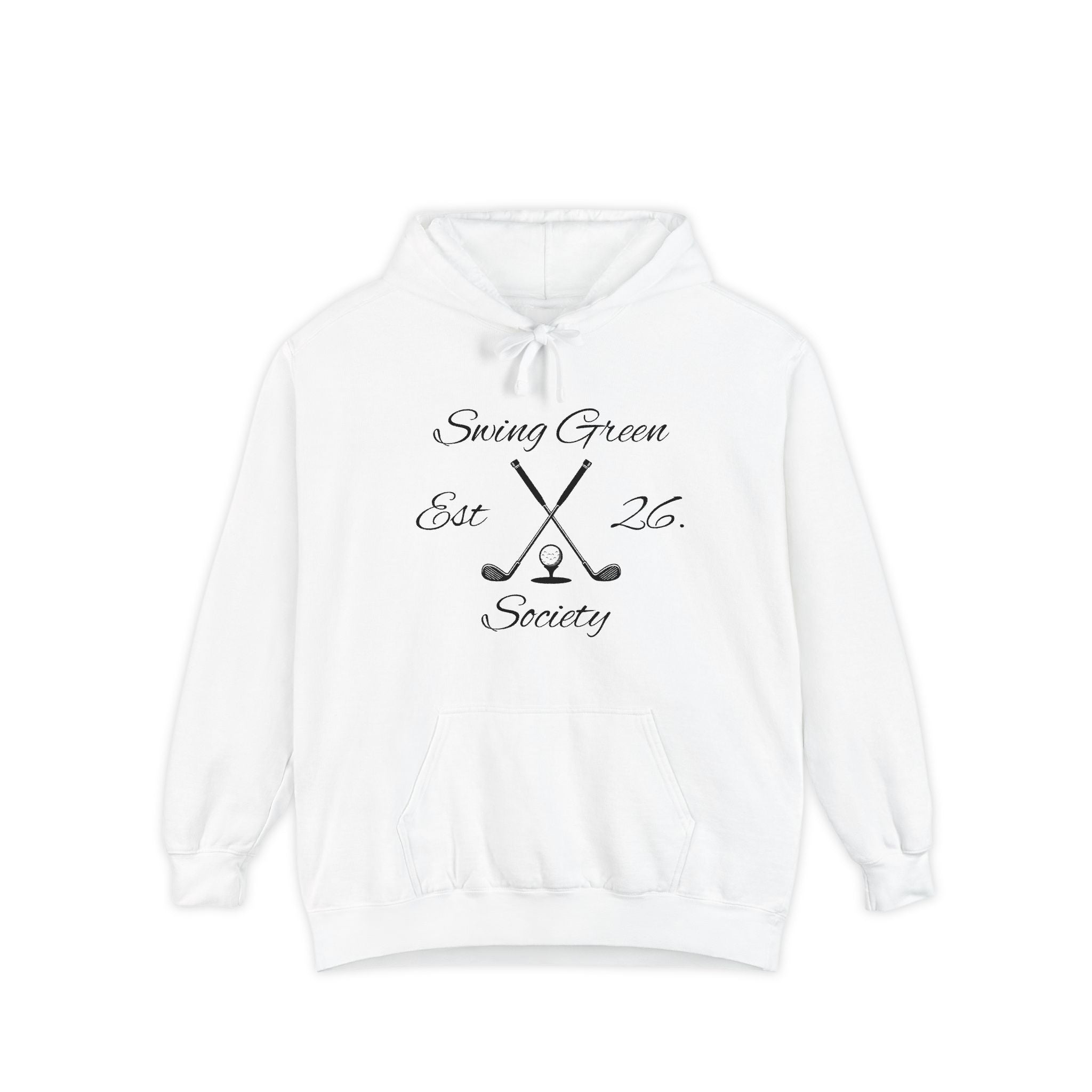 Swing Green Society Hoodie — Vintage Golf Club Pullover