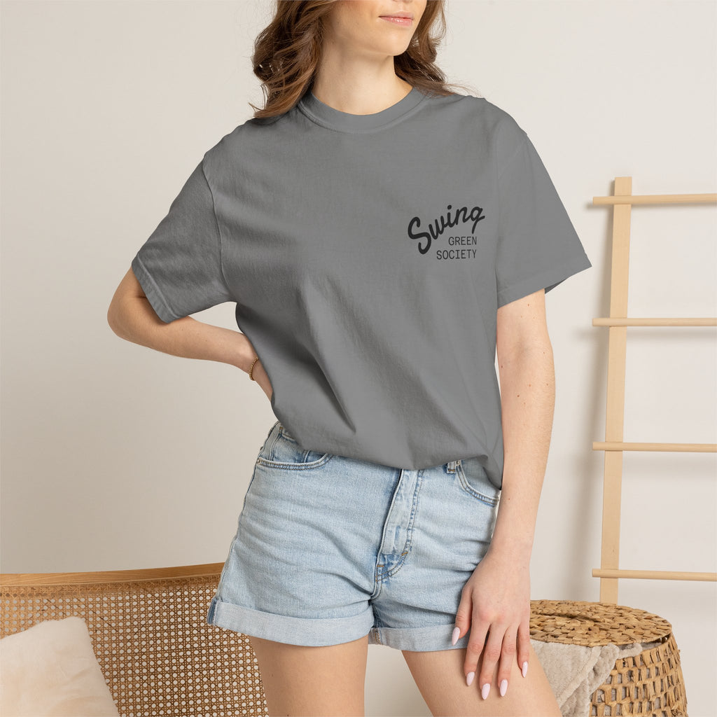 Tanlines and Tee Times T-Shirt — Vintage Golf Cart Graphic Tee