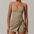 Womens Tennis Dress with Shorts Underneath