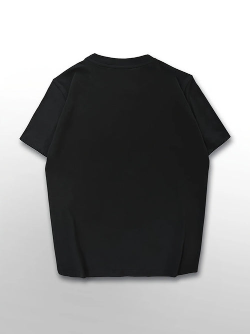 Graphic Golf Tee Black Breathable Womens Casual Golf T-Shirt GOLF WIVES Lettering with Crossed Clubs Martini Design